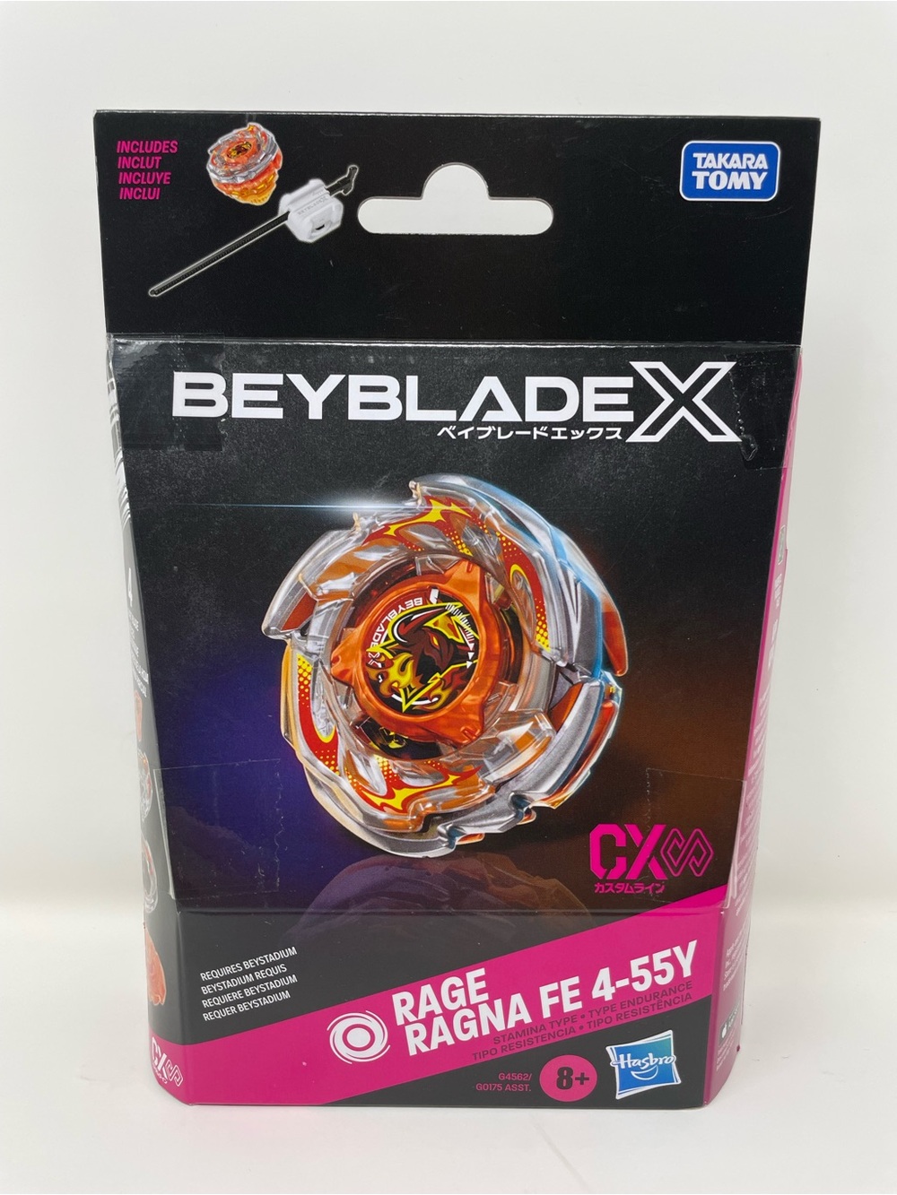 Beyblade X Rage Ragna FE 4-55Y CX Infinity Starter Pack Set Sealed Brand New